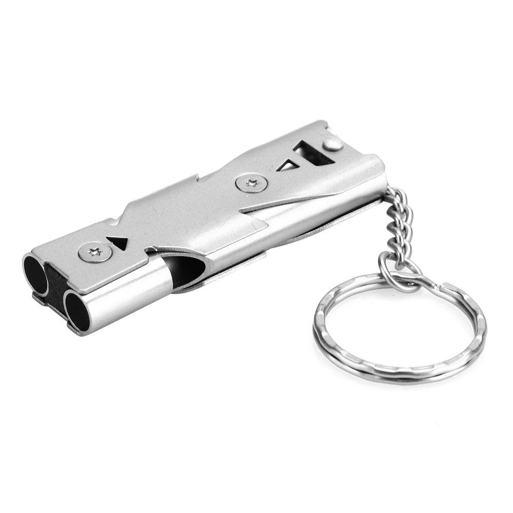 Metal Bird Training Whistle Ultrasonic Recall Whistle Tool for Parrot Pigeon Back to Birdhouse Training Accessory Qme Default Title