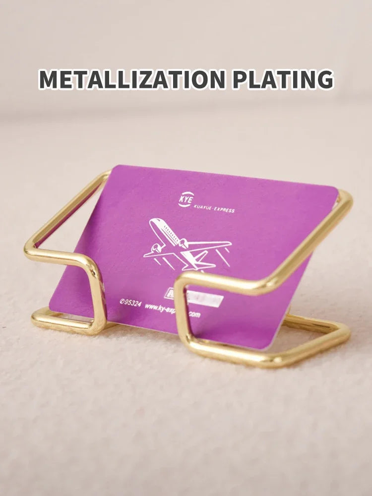 Business Card Holder Desk Bracket Cards Organizer Office Gift Display Holders Business Card Holder Desk Bracket Cards Organizer Qme