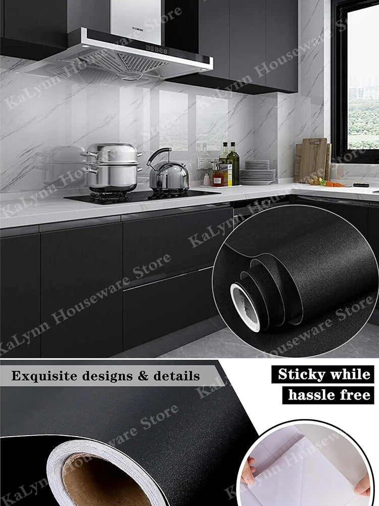 Solid Peel Stick Wallpaper Vinyl Colored Wall Paper Self Adhesive PVC Qme