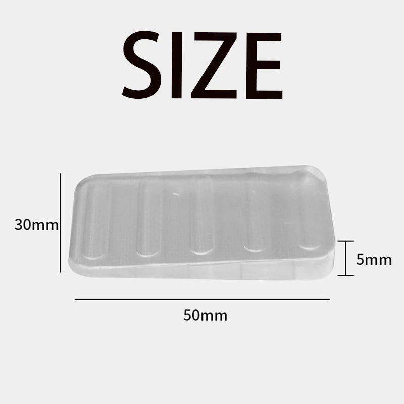 4pcs Adjustable Table Levelers, Anti Slip Furniture Feet Leveling Pads for Table Chair Cabinet Sofa, Sturdy Table Leg Level Qme