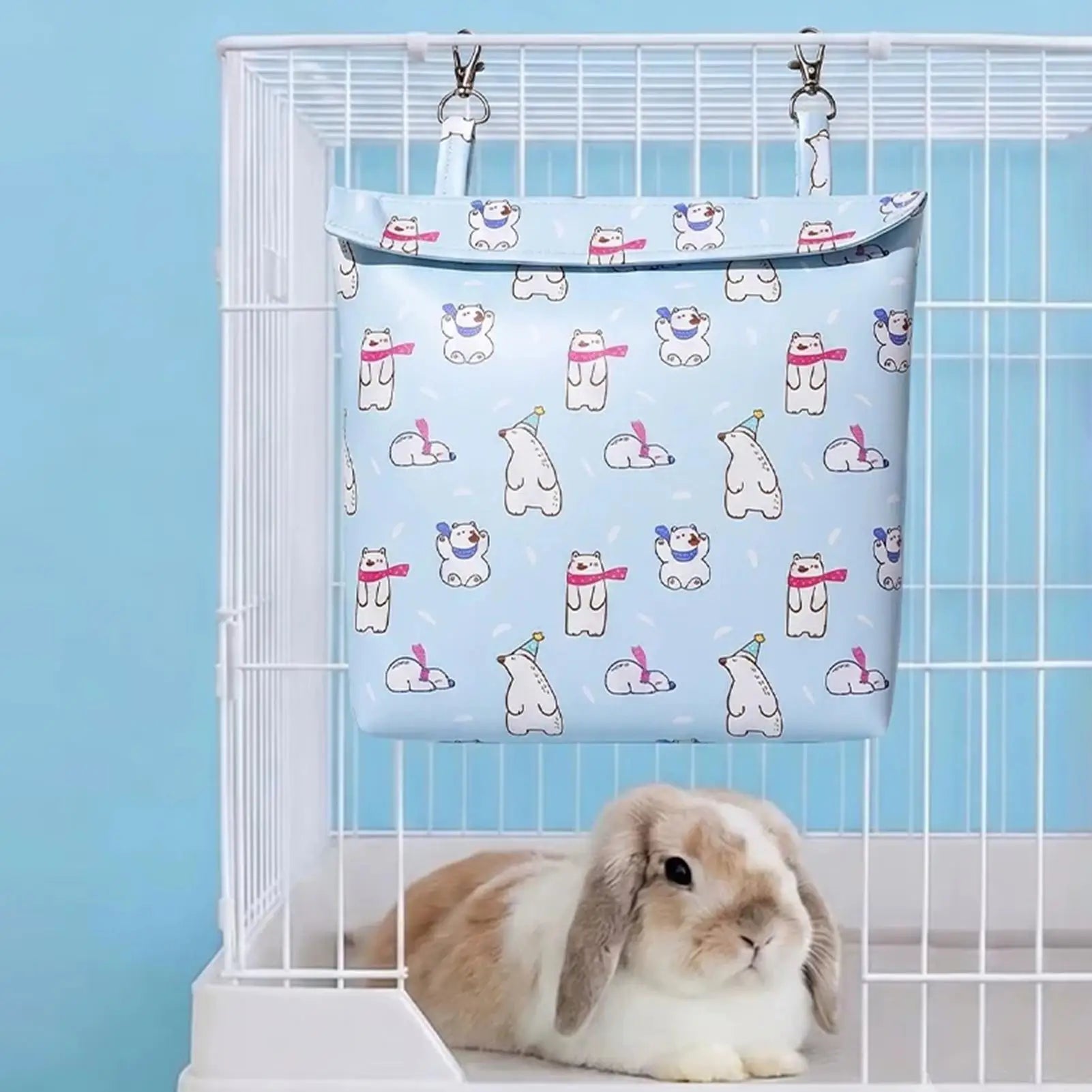 Hamster Cage Ice Weather Bunny Cool Down Pouch Hedgehog Nest Pet Qme