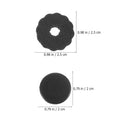 Folding Umbrella Cane Cap Tip Sun Accessories Replacement Protector Qme 4PCS