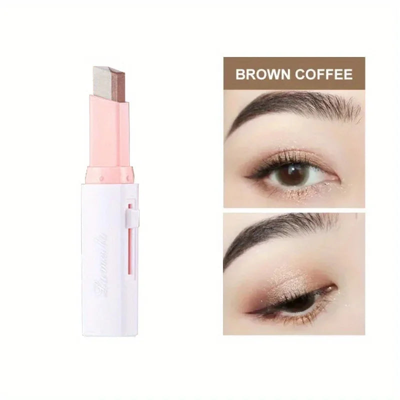 Two Color Gradient Eye Shadow Stick Three Dimensional Natural Without Taking Off Makeup Qme 02