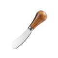 Stainless Steel Cheese Knives Cheese Fork Set Wooden Handle Butter Spatula Knife Cheese Spreader Jam Spreader Baking Tools Qme 1