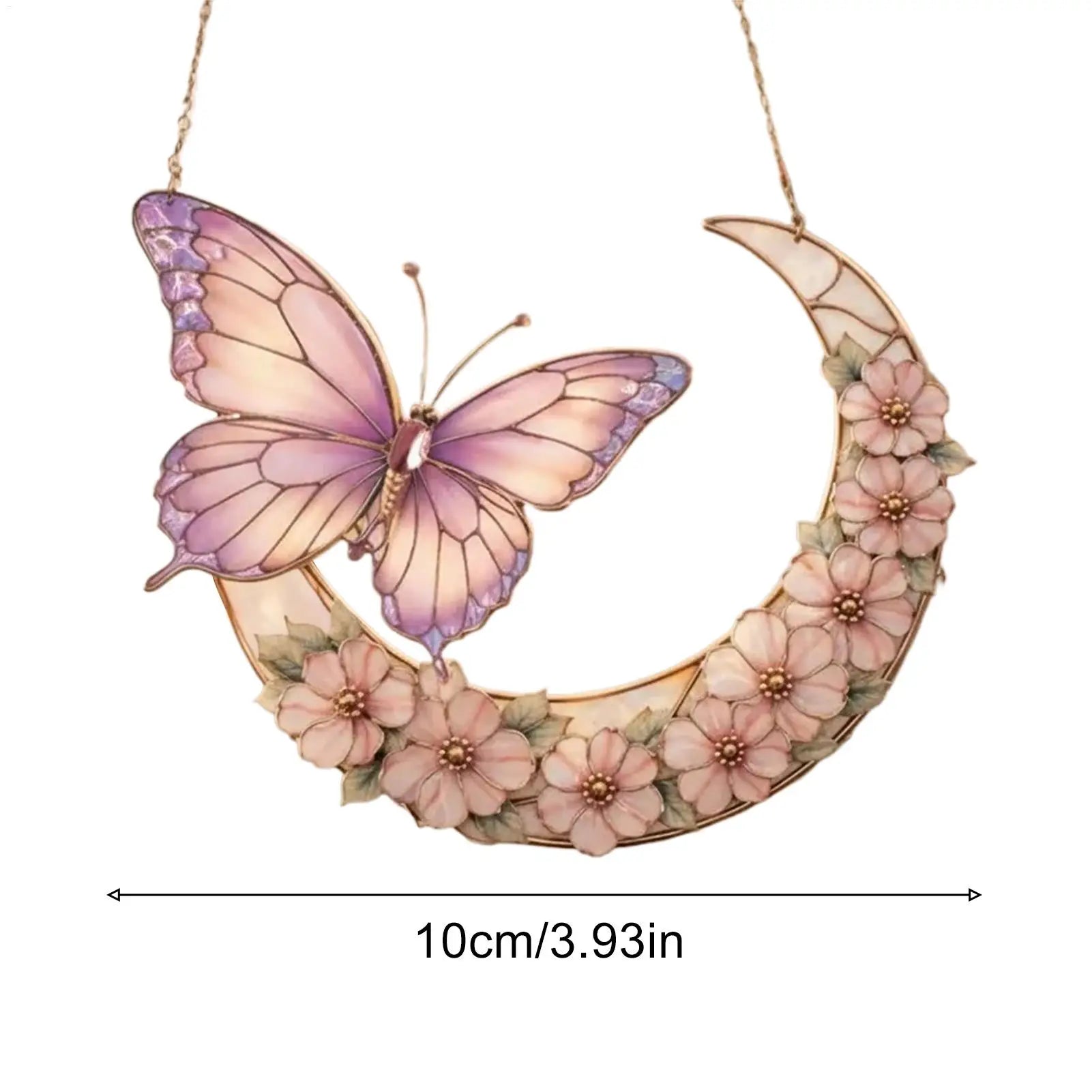 Butterfly Decor 2D Small Butterfly Home Decor Outdoor Wall Art Sunlight Catchers For Backyard Patio Balcony Tree Window Living Qme