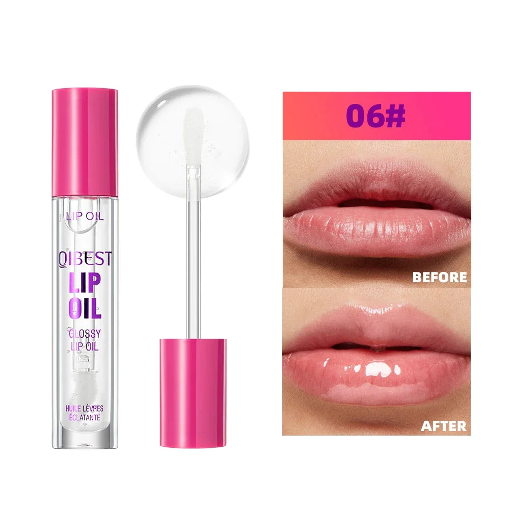 QIBEST Lip Liner Peel Off Tattoo Lipgloss Waterproof Lasting Lip Tint Red Brown Not Easy Fade Lip Stain Outline Contour Makeup Qme 06