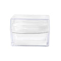 Nail Stamper French Art Clear Silicone Stamping Scraper Round Qme square shape