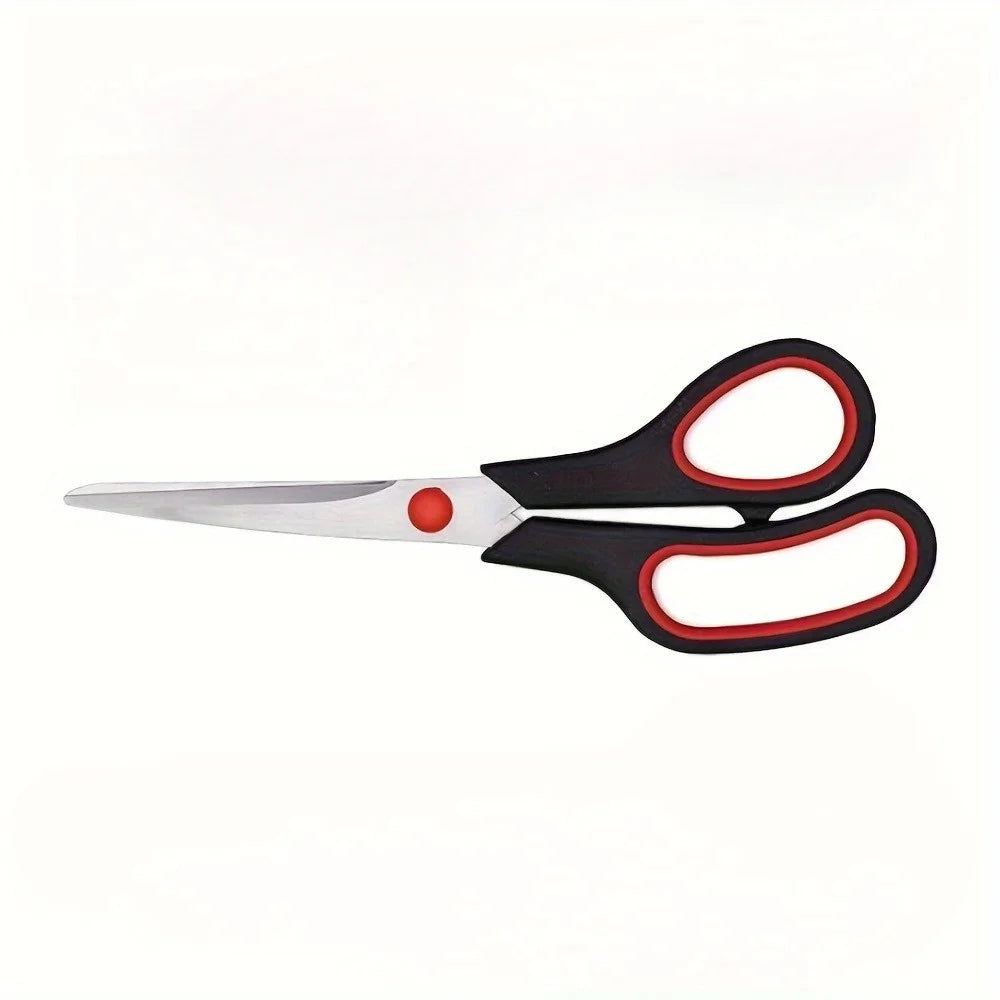 8.5-inch Multipurpose Non-Stick Scissors, Sharp Stainless Steel Blades for Home, Office, Sewing, Gardening, and Crafting Qme 1pc
