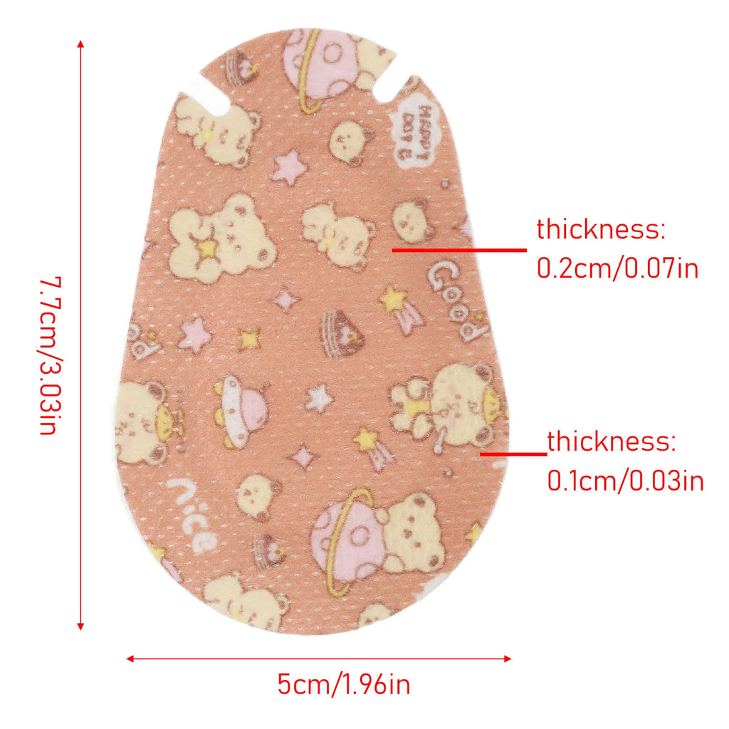 Kids Eye Patch Pad Soft Adhesive Super Thin Blocking Eye Patch Pad Breathable Eye Recovery for Home School Hospital Outdoor Qme