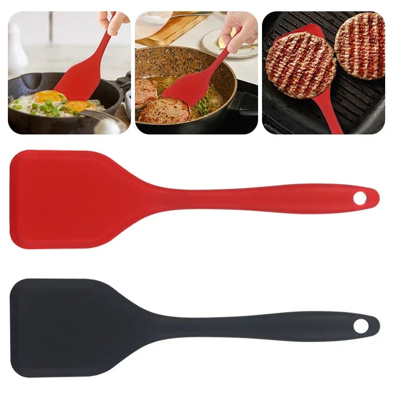 Silicone Cooking Leakage Spatula Dense Shovel Fried Fishomelette Qme