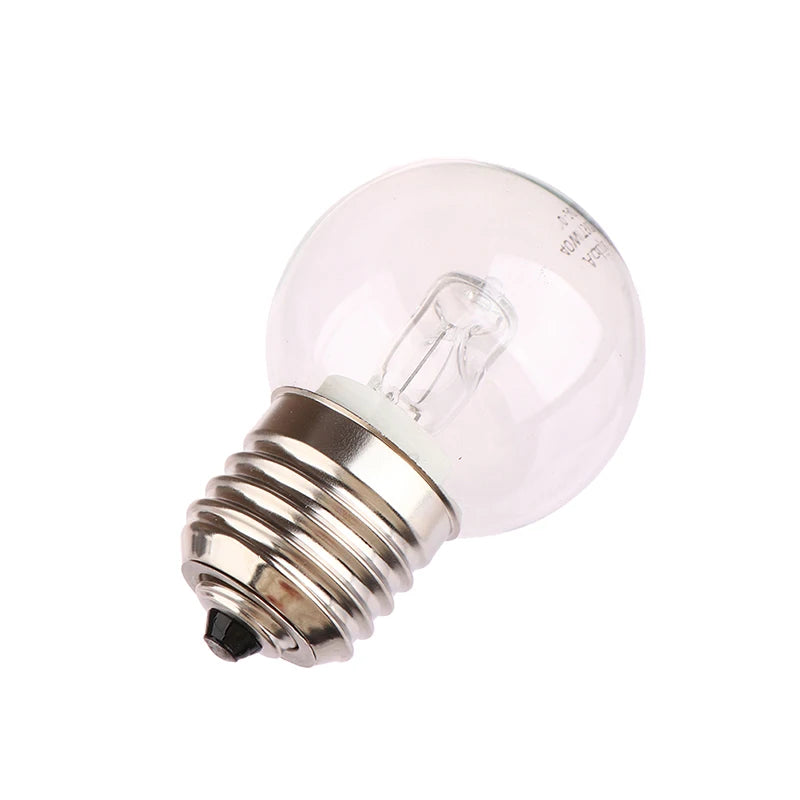 1Pc E27 40W Oven Lamp Light Microwave Oven Bulbs 220v High Temperature Resistant 500 Degree For Display Cabinet Light Bulb. Qme