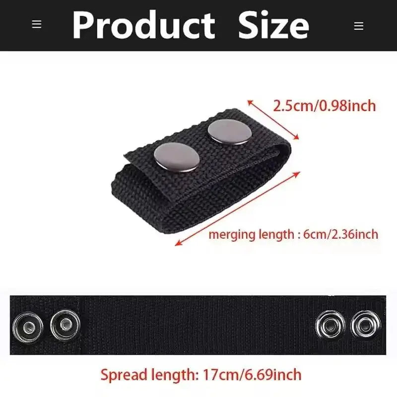 Multi Functional Tactical Belt Double Nylon Buckle Portable Belts Qme