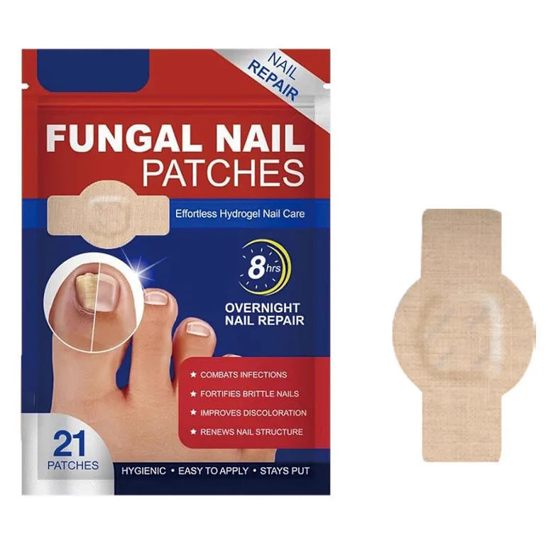 Waterproof Nail Surface Patch Toe Adjust Stickers Damaged Daily Foot Qme 1 pack-21pcs