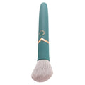 Electric Cosmetic Brush Loose Powder Brush USB Rechargeable Makeup Brush 10 Gears Soft Hair Electric Beauty Brush Green Qme 1pcs