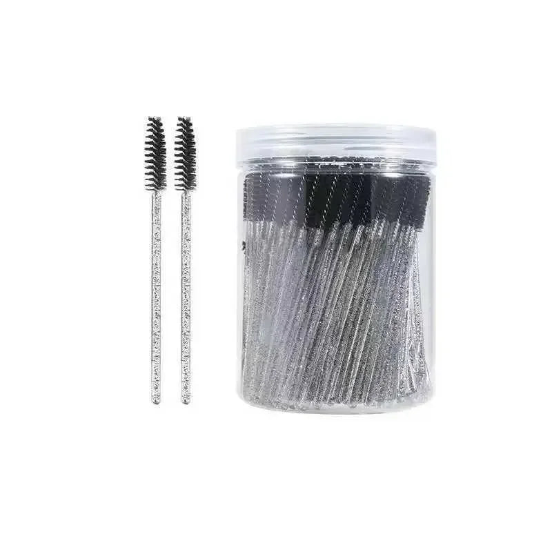 Disposable Mascara Wands Eyebrow Spoolies Brush Eyelash Extensions Qme