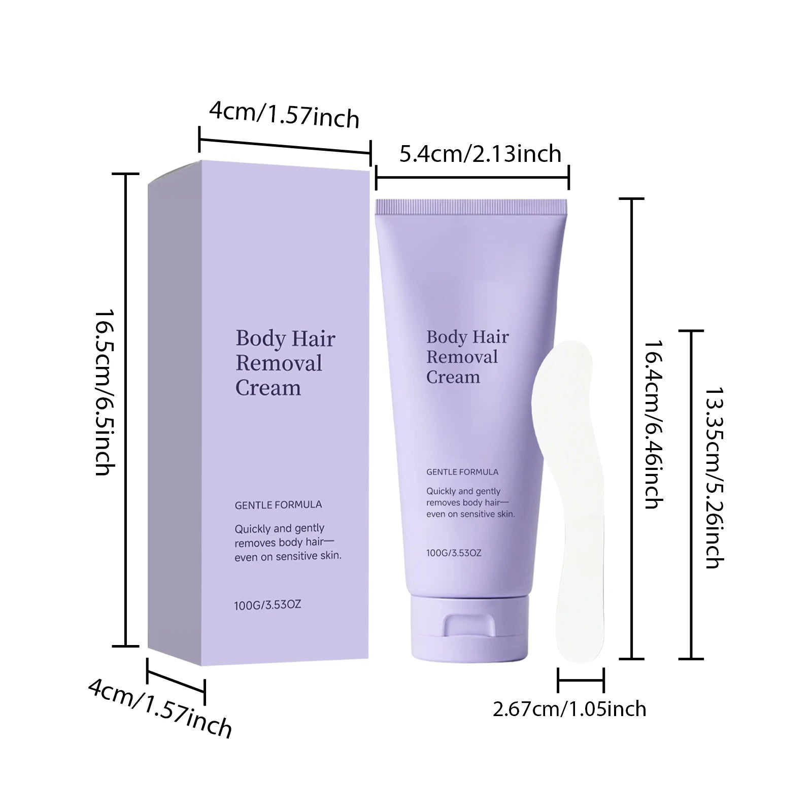 Body Hair Removal Cream Painless Depilatory Cream Moisturizing Smooth Skin for Legs Arms Underarms Stomach and Bikini Line Qme Hair removal cream