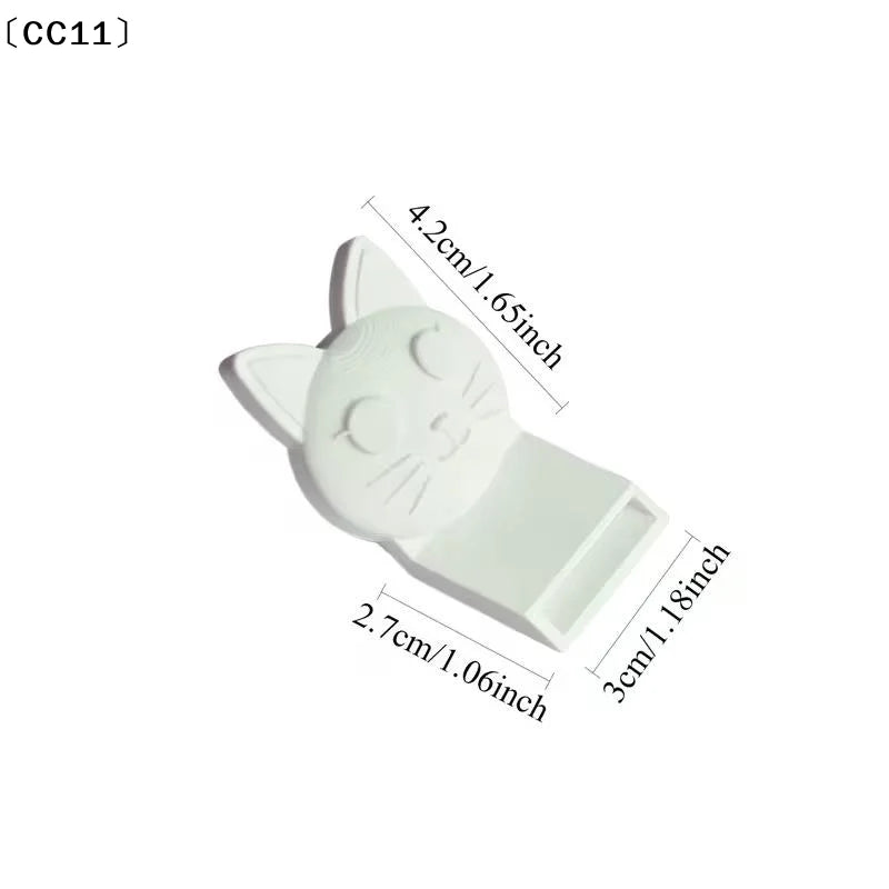 Cat Shape Pet Can Opener Portable Manual Wet Food Cans Jars Easy Ring Qme