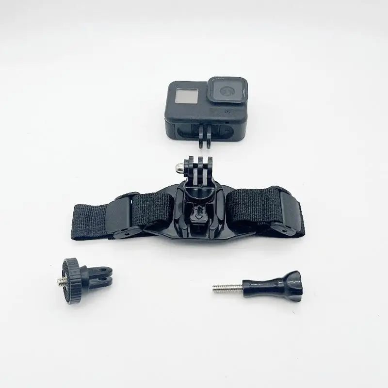 First View Shooting Helmet Strap Mount Action Camera Fixed Belt Qme