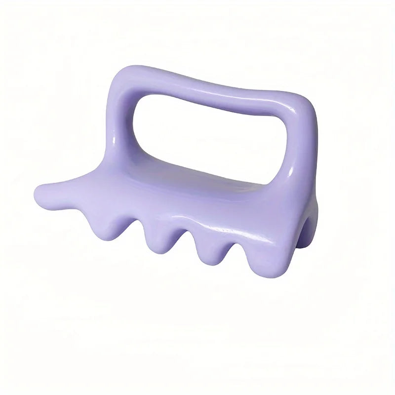 Handheld Face And Body Massager, Neck Shoulder Back Resin Massager, Guasha Tool, Relax Body Massager - Mother'S Day Gift Qme