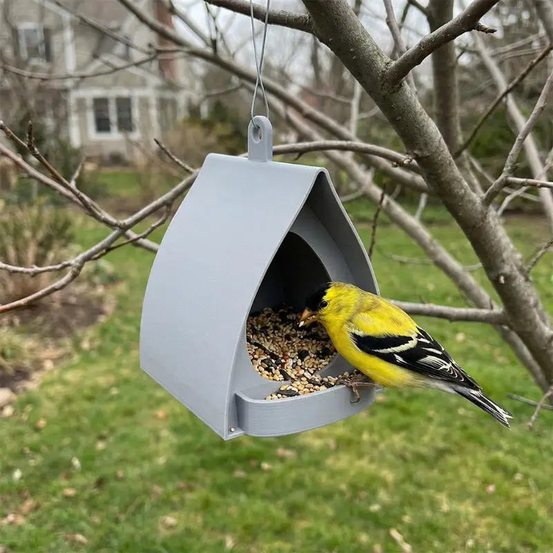 Outdoor Garden Yard Tree Bird Watching Decor Hanging Feeder House Qme