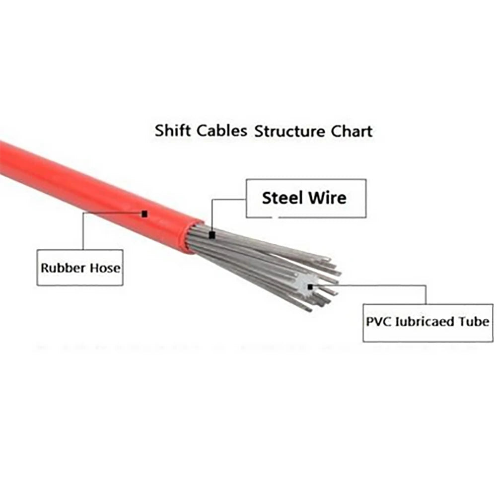 4mm Shifting Cable Bike Wires for Road Bikes Replacemet Acessory Kit Bike Shifting Housing Bike Shifting Wires Qme