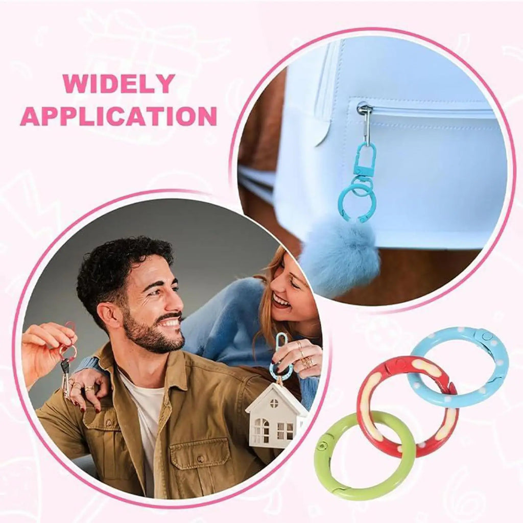 Lobster Claw Clasps Jewelry Making 18 Portable Purse Pendant Wallet Qme