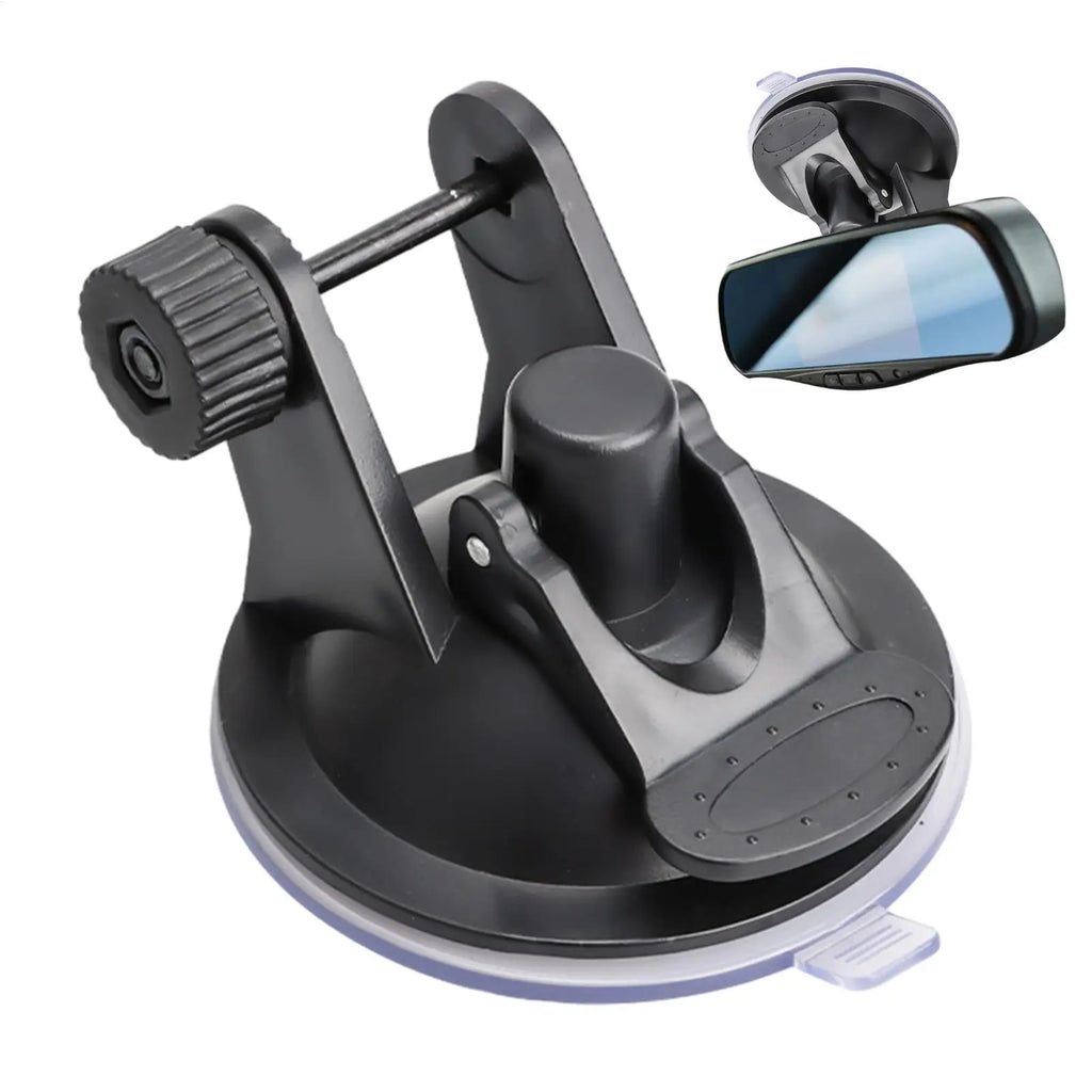 DashcamMount Universal Camera Suction Mount 180 Degree Adjustable Dash Cam Holder For Car Dashboard Windshield Driving Recorder Qme