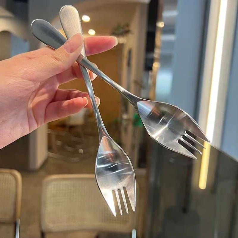 Long Handle Stirring Dessert Spoons Kitchen Accessories Gadgets Qme