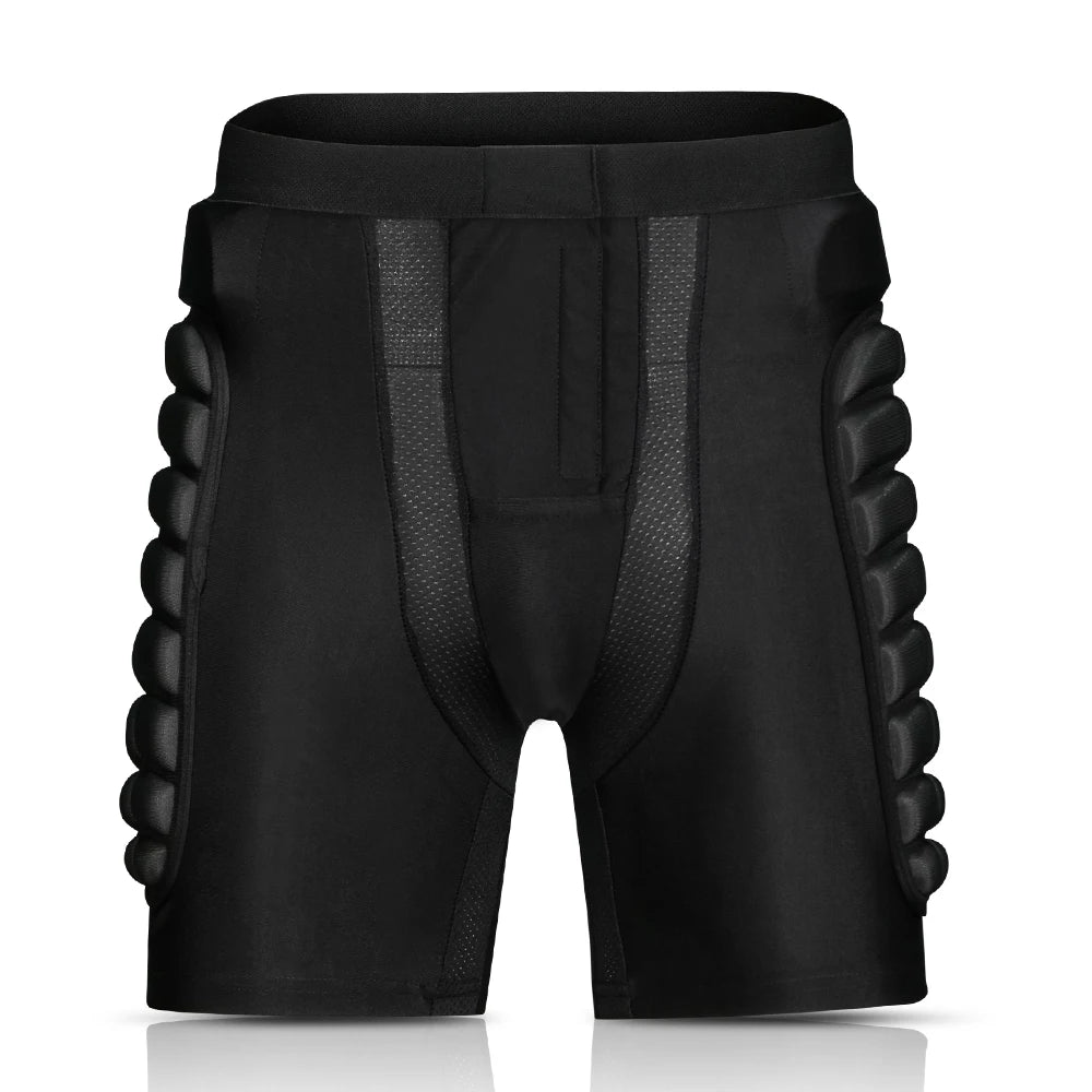 Hip Butt Protective Padded Shorts Armor Hip Protection Shorts Snowboarding Skating Skiing Ride Hip Protection Shorts Men Women Qme