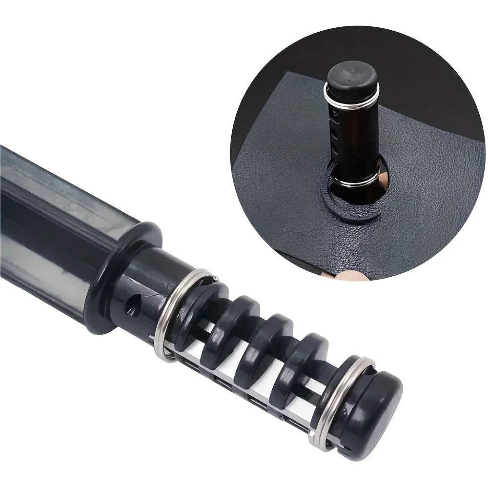 Rotary Leather Strap Cutter DIY Leather Craft Cutting Tool Adjustable Width Leather Strip Cutting Machine With Extra Blades Qme