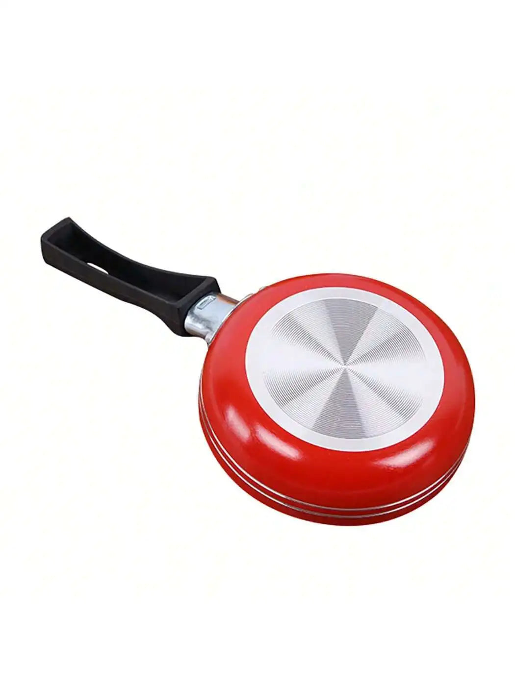 Mini Frying Pan Non-stick Steel Frypan Pot Saucepan Random Cookware Qme 14cm random color