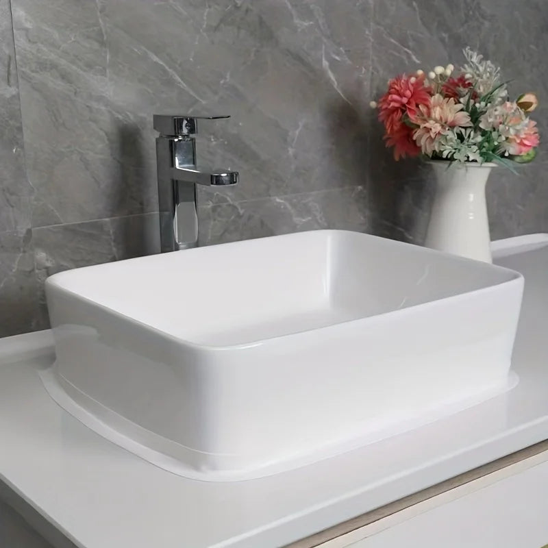 Bathroom and toilet waterproof sealing tape, bathtub and wall self-adhesive sealing strip, sink anti-fouling PVC sealing tape Qme
