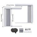 Window Unit Side Panels Soundproof Air Conditioner Cover Insulation AC Side Panel for Home Bedroom Living Room Office Dorm Hotel Qme medium CN