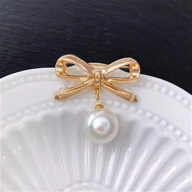 8Pcs women's black and white trouser waist pearl pin adjustment fixed clothes, pants waist circumference change small accessorie Qme