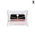 Portable Organizer Stationery Storage Bag Supplies Office Transparent Qme S