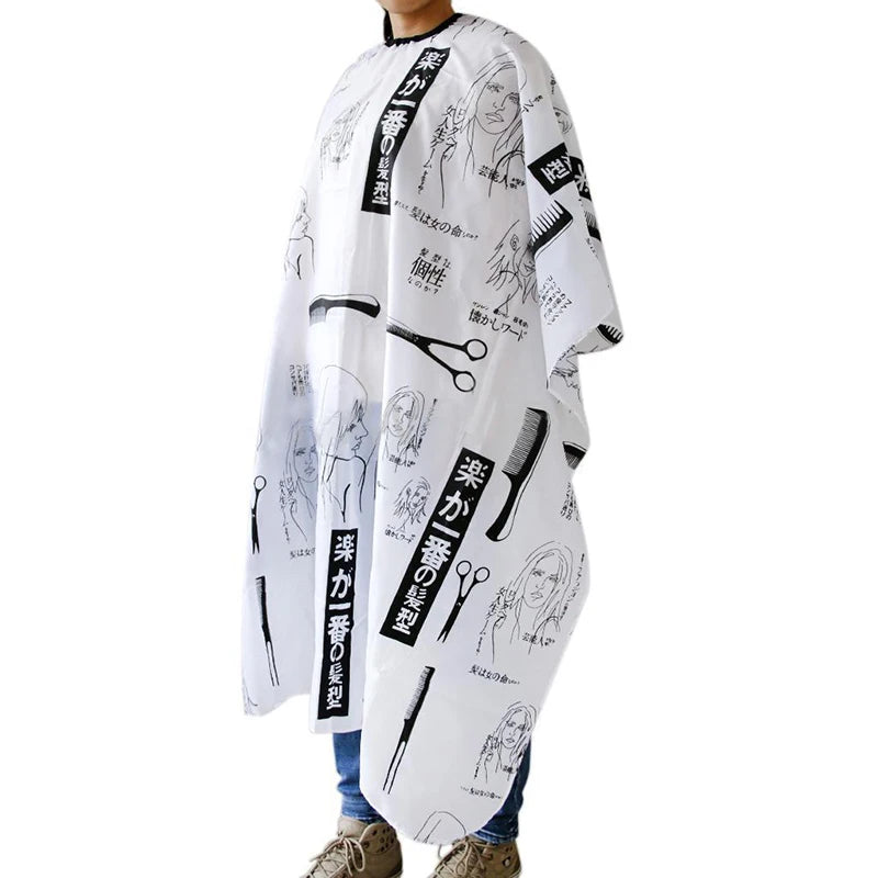 Creative Barber Hairdresser Aprons Haircut Capes Barbershop Qme