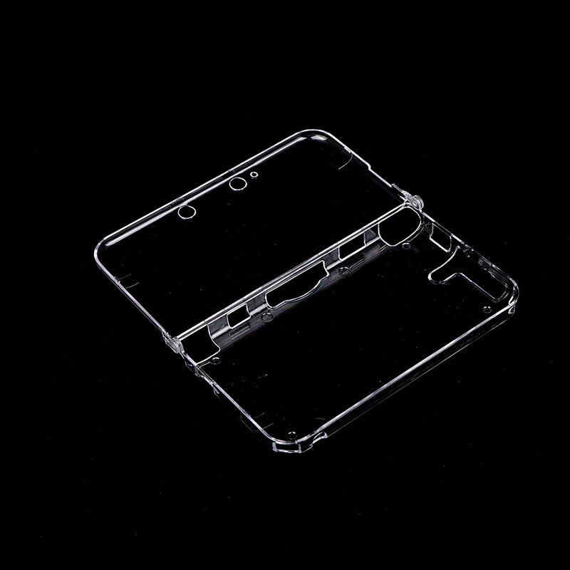 Clear Crystal Cover Hard Shell Case 3DS XL LL N3DS Qme