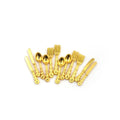 1 12 Dollhouse Miniature Fork Knife Soup Tableware Kitchen Furniture Qme 1 Gold