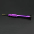 0.6 Tri Point Screwdriver Repair Triwing Tool Practical Household Small Tool Metal Mini Screwdriver Random Color Qme Random color 1Pcs
