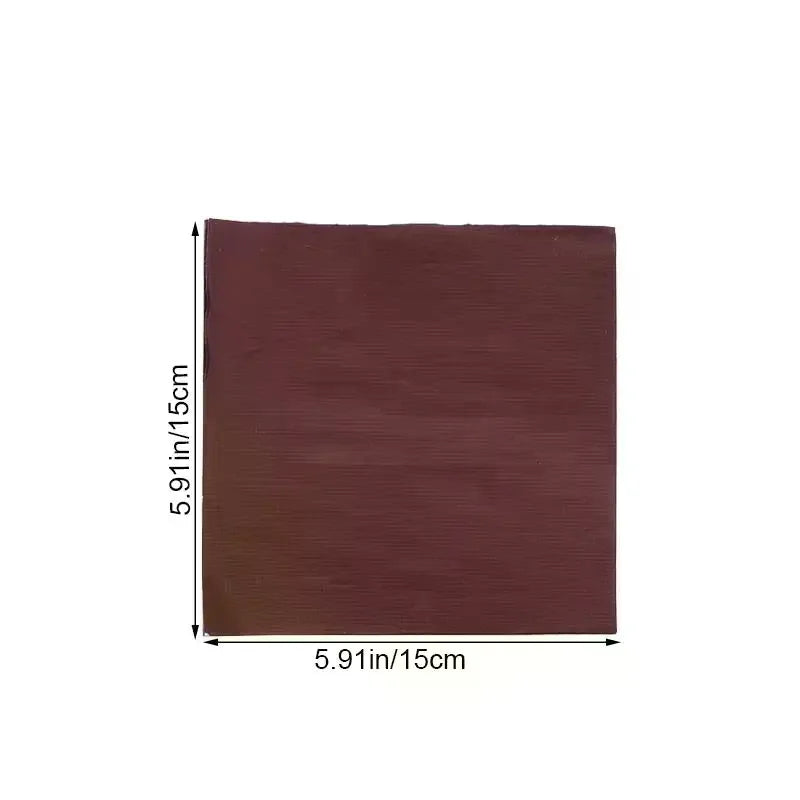 Aluminum Foils Wrapping Paper Sheets Foil Candy Package Paper Chocolate Wedding Party 100Pcs Candy Packaging Qme