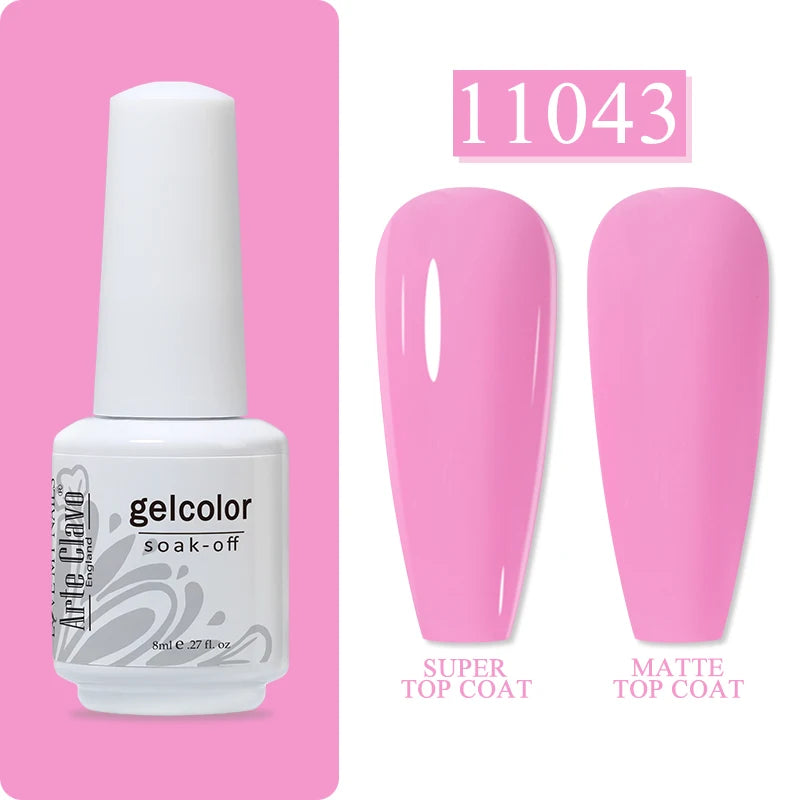 Arte Clavo Art Nails Varnish Base Coat Gel Nail Polish UV LED Lamp