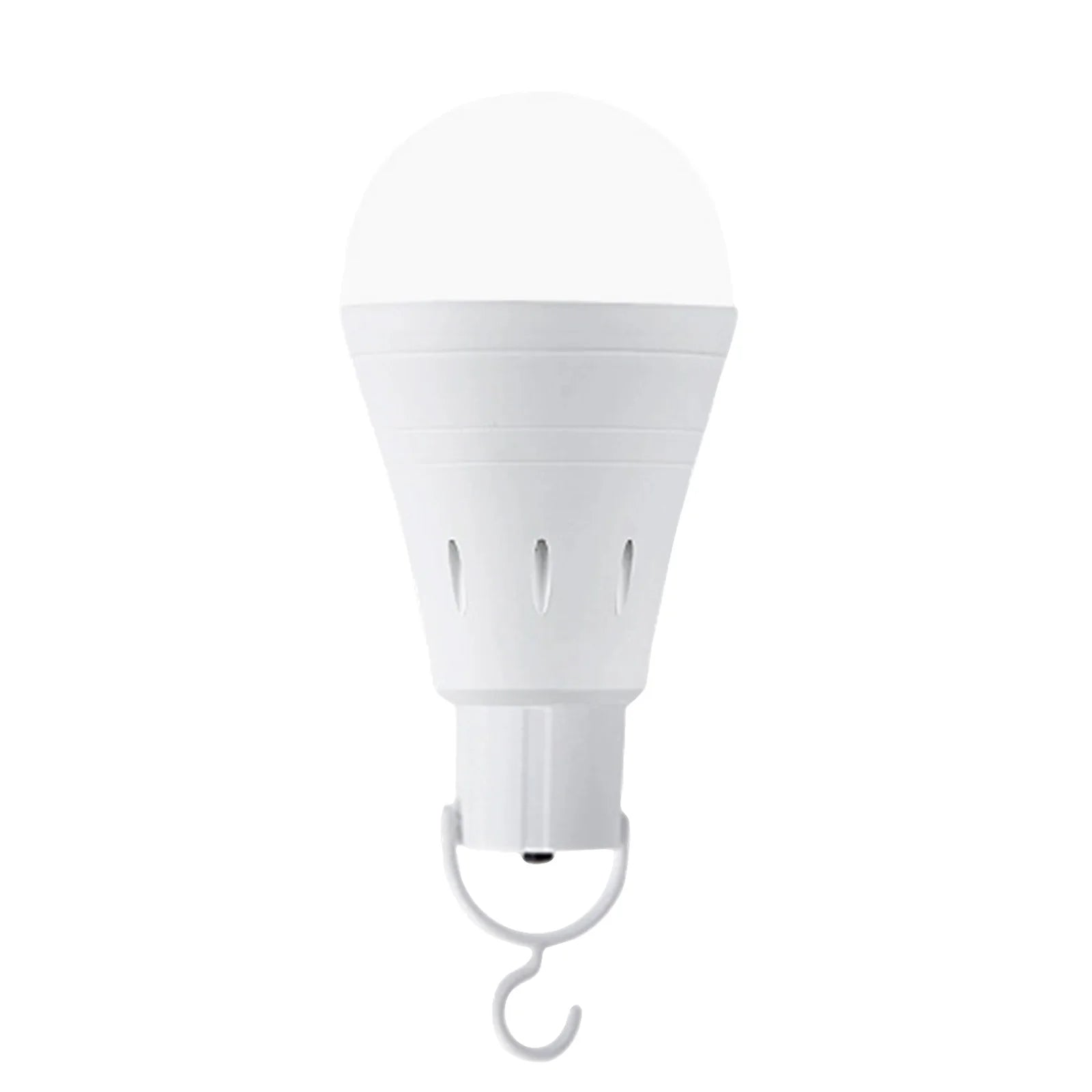 Portable Hanging LED Emergency Bulb with Hook Energy-Saving High-Brightness Bulb Home Power Outage Backup Outdoor Tent Light Qme C