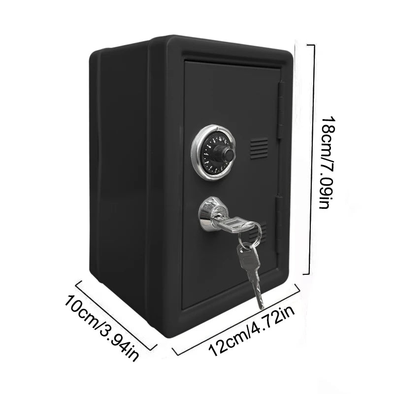Piggy Bank Combination Lock Key Frcctre Kids Safe Money Box Coin Tray Qme A