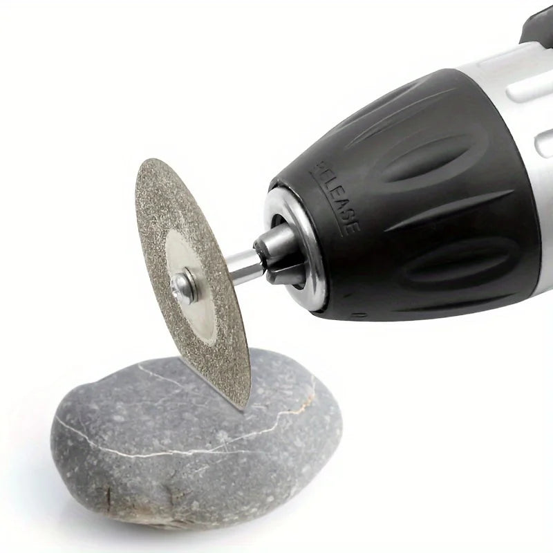 1/5 ultra-thin 1mm Mini Drill Pipe Cutting Wood Stone Plastic Glass Brick Diamond Cutting Disc Wheel Rotating Tool Circular Saw Qme