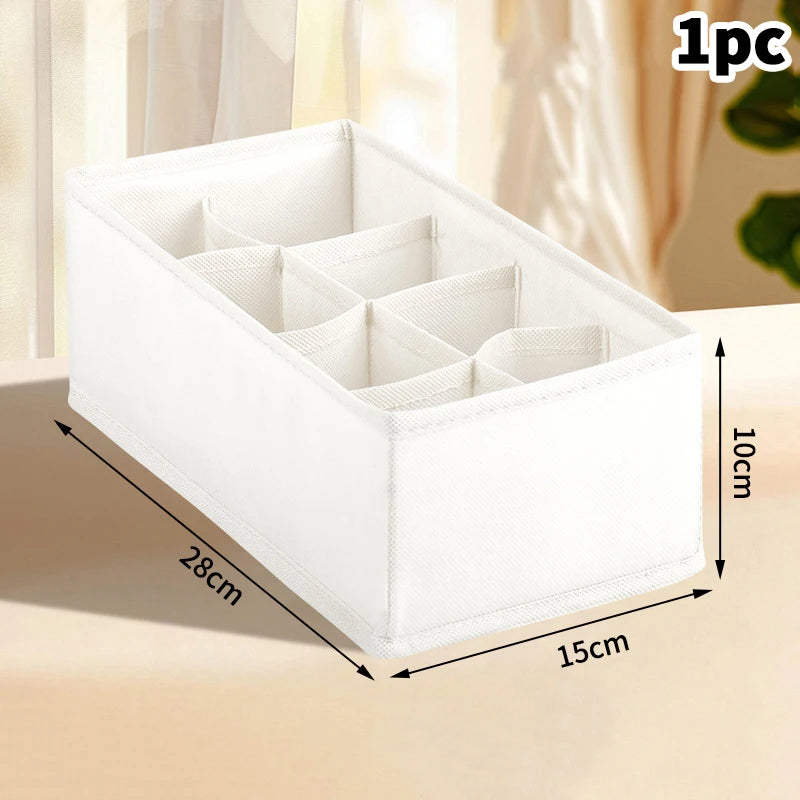 Household Wardrobe Box Cabinet Drawer Organizer Underwear Socks Bra