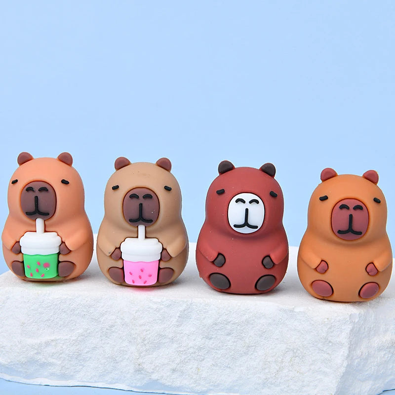 Cute Cartoon Capybara Pencil Sharpener Cutting Tools Student Qme