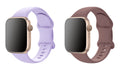 Silicone Band For Apple Watch strap 44mm 45mm 40mm 41mm Iwatch series Apple Watch band series 38 39 40 41 Qme Purple-Smoky 38 40 41S10 42MM