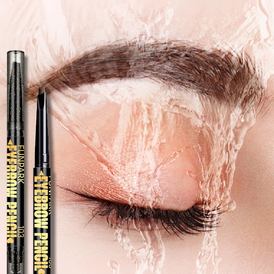 Double-head Eyebrow Pencil Pigment Non-fading Waterproof Durable 5 Qme