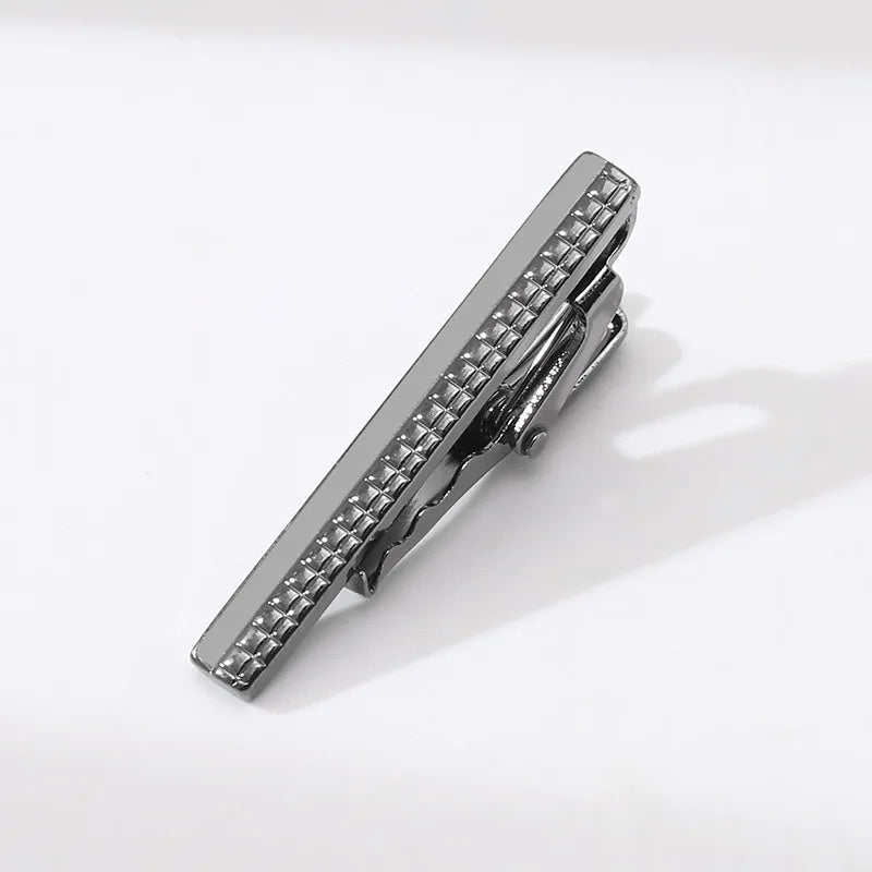 4CM Tie Clips for Men Tie Kit Pin Firm Men's Tie Clip LD08 Qme 1