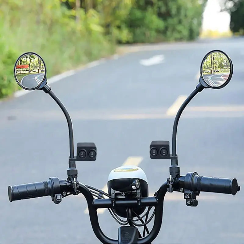 Push Light Off Button Waterproof Switch Motorcycle Switches Connector Qme